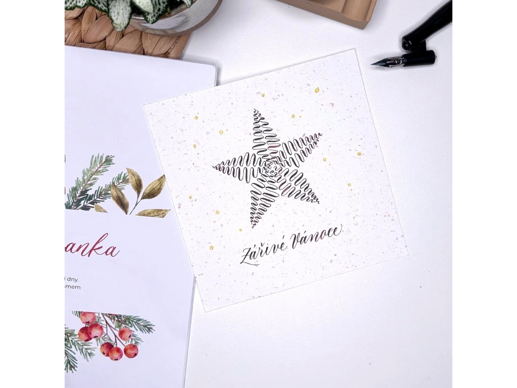 Ukázka z kurzu kaligrafie