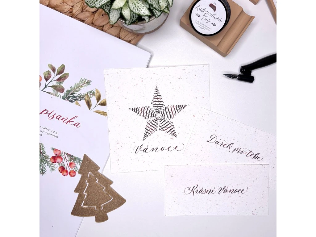 Ukázka z kurzu kaligrafie